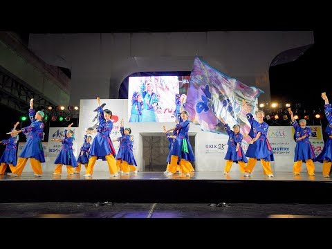 [4K] 貝塚よさこい「舞人」～まいびと～　泉州YOSAKOI ゑぇじゃないか祭り 2019　前夜祭