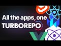 How many apps can you build in one turborepo