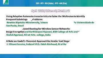 International Journal of Computer Science and Information Technology (IJCSIT)