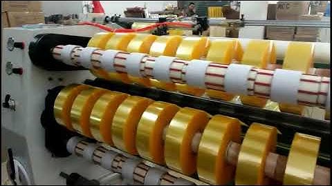 BOPP tape slitting machine for big rolls; BOPP tape slitting machine for rewind 1500m