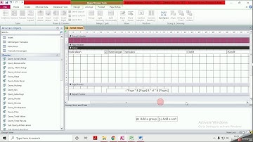 Tutorial Access - Cara Membuat Laporan Keuangan Part 13/15 ( Membuat Jurnal Umum)