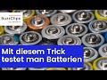 Voll oder leer mit diesem trick testet man batterien