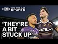 First shots fired as Storm enforcer SLEDGES Broncos | Wide World of Sports
