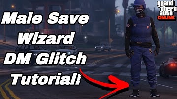 New Male Save Wizard DM Glitch Tutorial With OG Joggers!