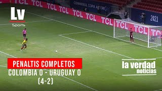 Penaltis Colombia Vs Uruguay (4-2)  Full Hd