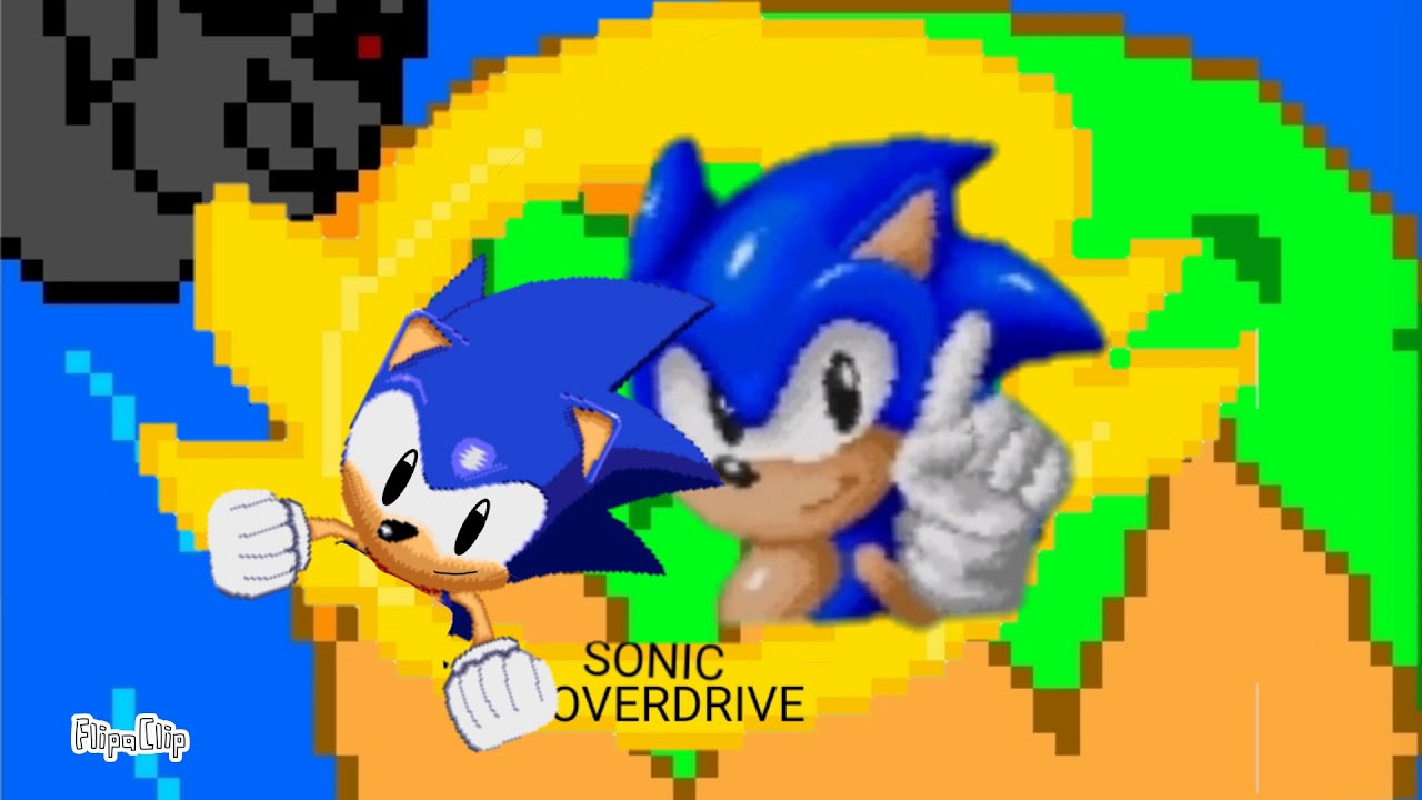 Sonic Overdrive title screen (animation) - YouTube