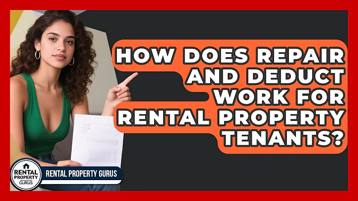 How Does Repair And Deduct Work For Rental Property Tenants? - Rental Property Gurus