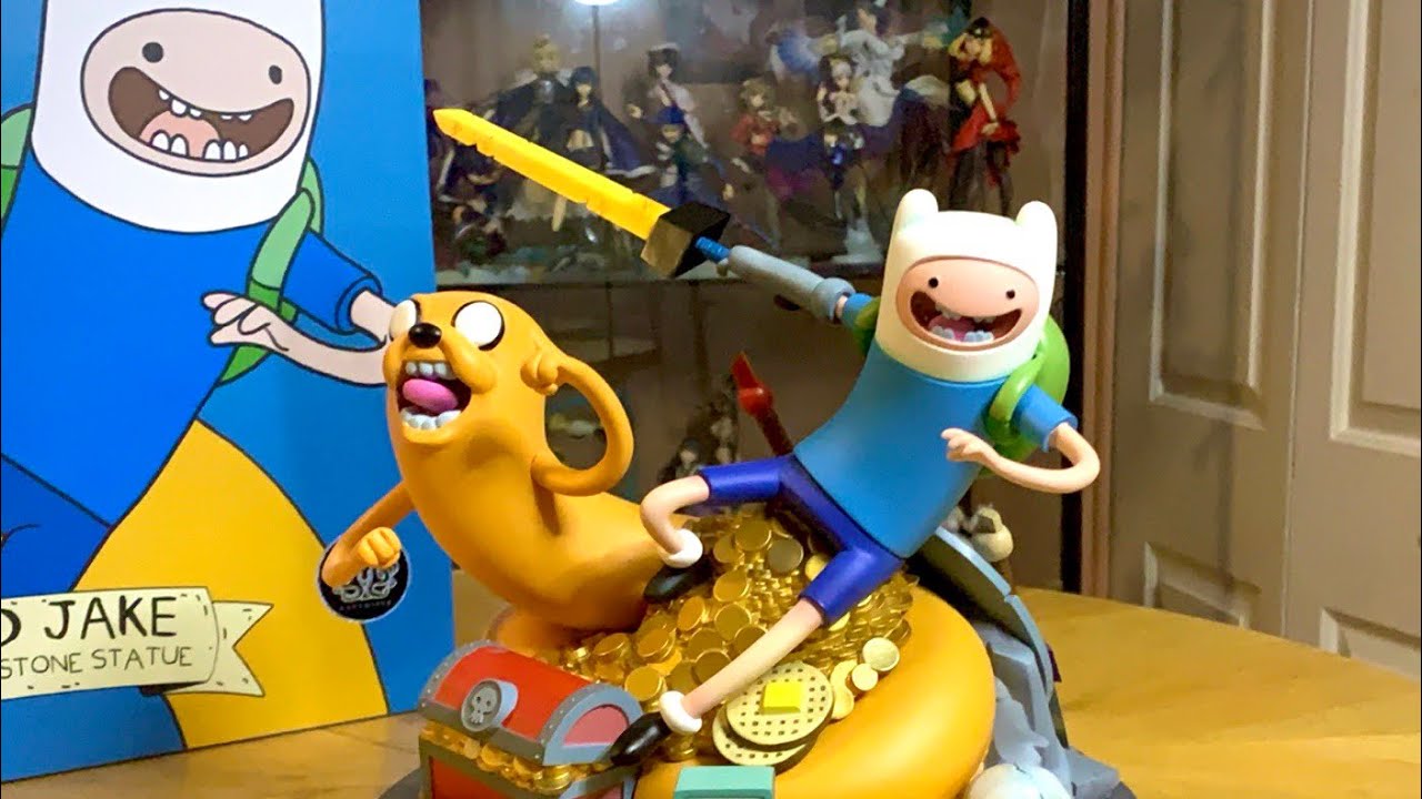 Pré Venda: Estátua Adventure Time Jake & Finn Limited Edition