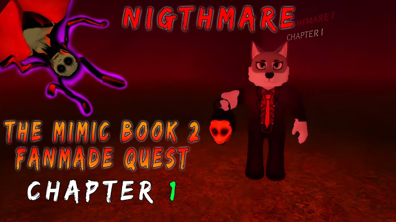 The Mimic Book 2 - Nightmare 1 - Solo (Full Walkthrough) - Roblox 