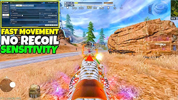 FAST MOVEMENT + NO RECOIL | CALL OF DUTY MOBILE SENSITIVITY SETTINGS | CODM SENSITIVITY SETTING