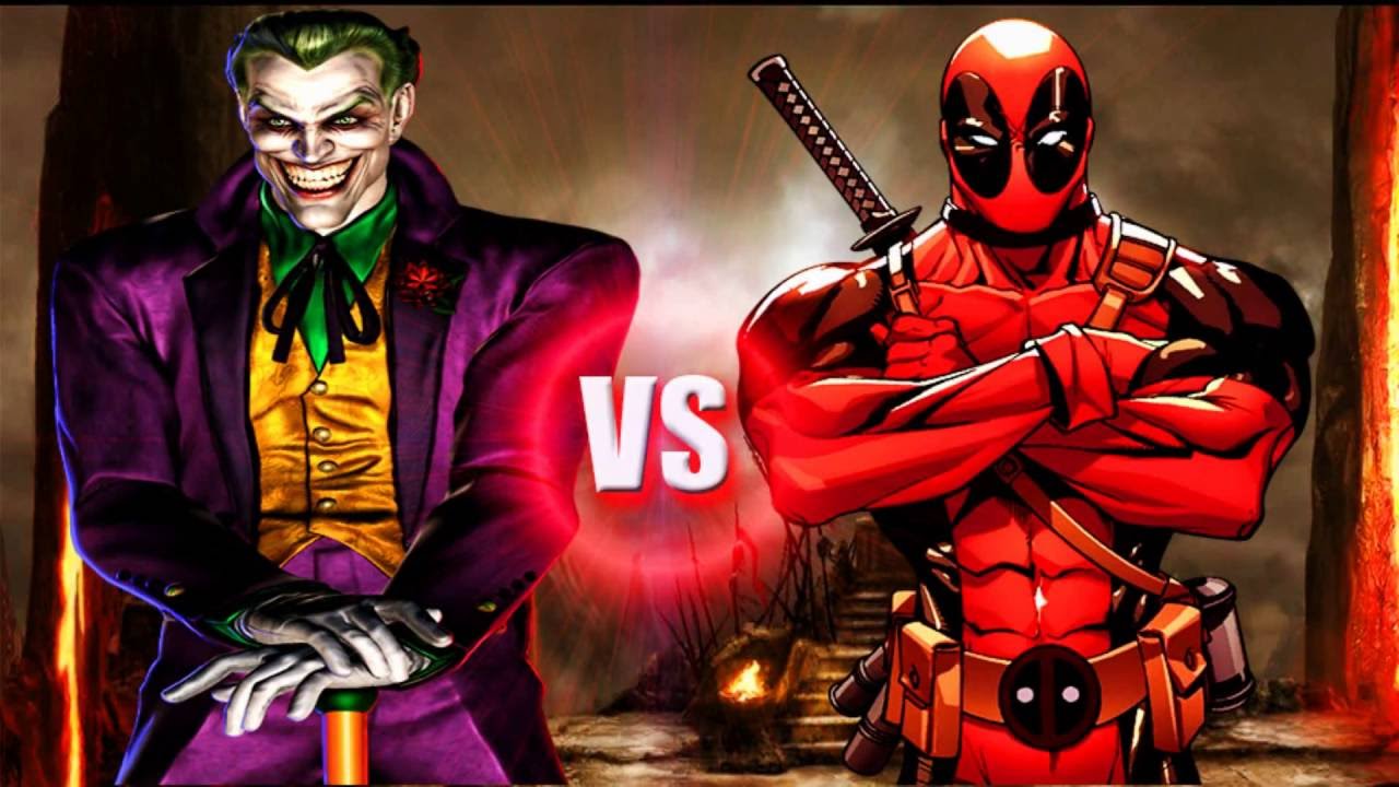 The Joker Vs Deadpool Dc Vs Marvel Youtube