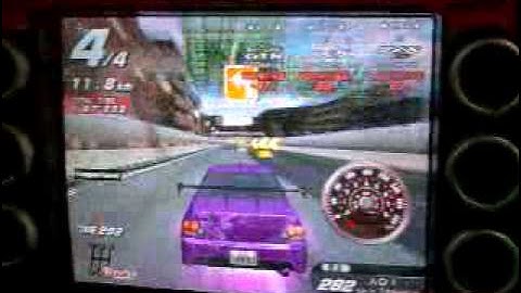 Wangan Midnight Maximum Tune 3DX Battle | racers: K4 *3, ADI | course: New Belt Line