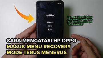 Cara Mengatasi Hp Oppo Masuk Recovery Mode Terus Menerus Tanpa Bongkar