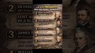 5 U.s. Presidents Who Died Broke