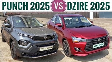 Tata Punch vs Dzire 2025 New Model - Choose Wisely | New Dzire 2025 vs Punch 2025 | Swift Dzire 2025