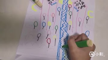 Dancing line _The 3rd anniversary is drawing by charlie