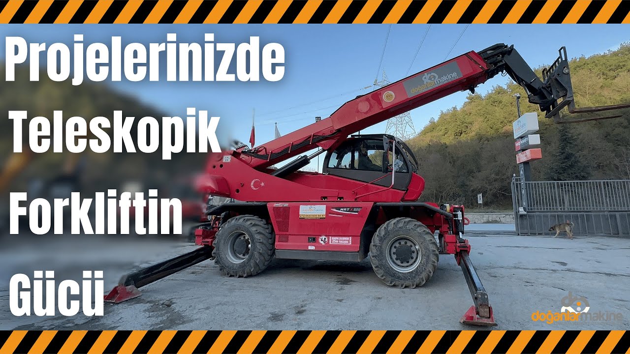 İnşaat Projeleriniz İçin Doğru Ekipmanı Seçin Teleskopik Forklift