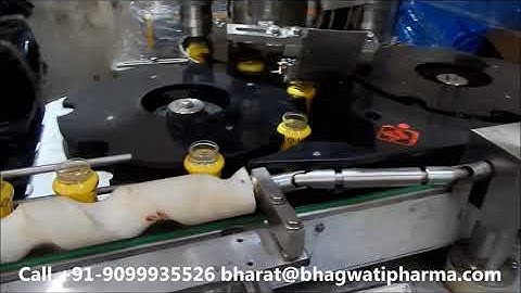 Ghee Jar / Bottle Automatic Eight Head Screw Capping Machine with Cap Elevator