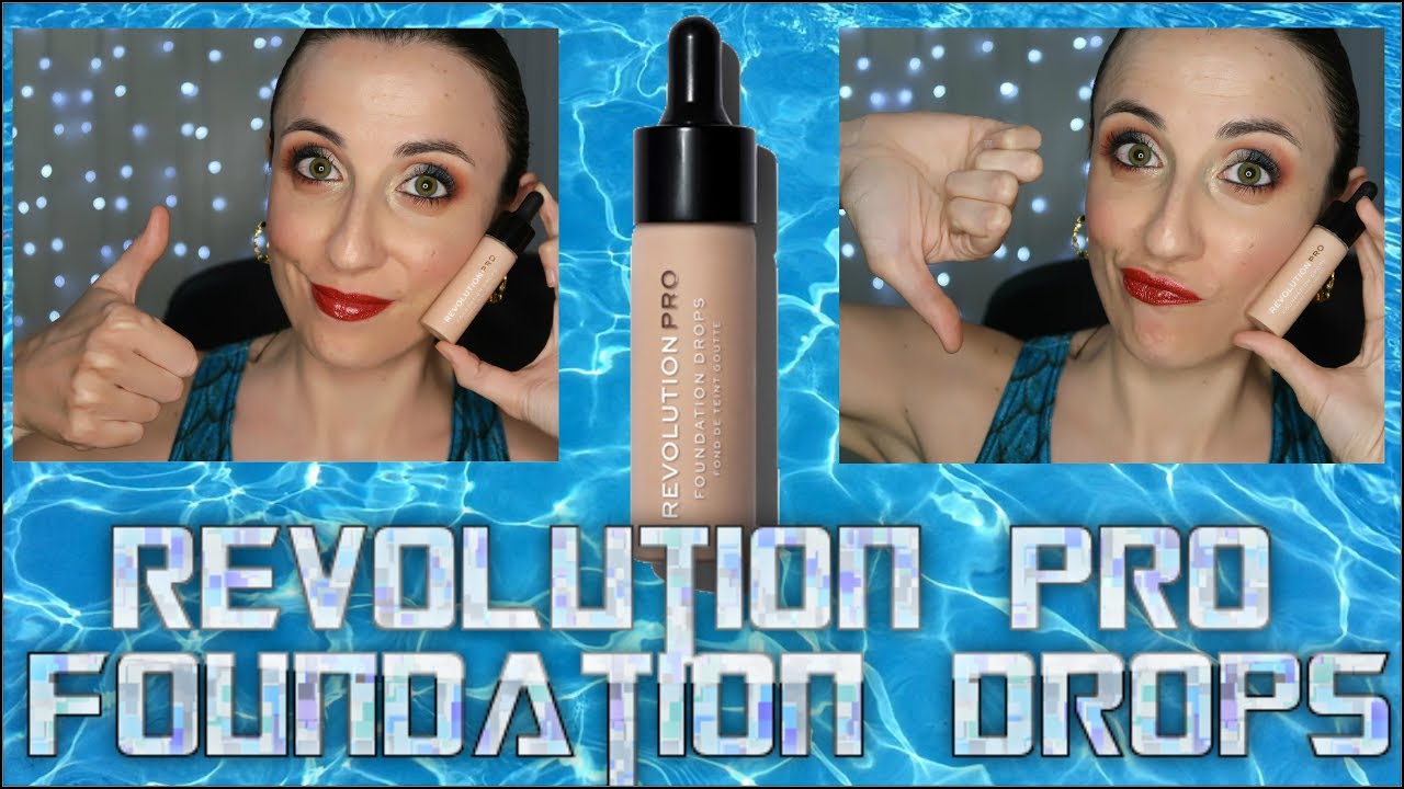 Foundation Drops de REVOLUTION PRO demostración y opinión YouTube