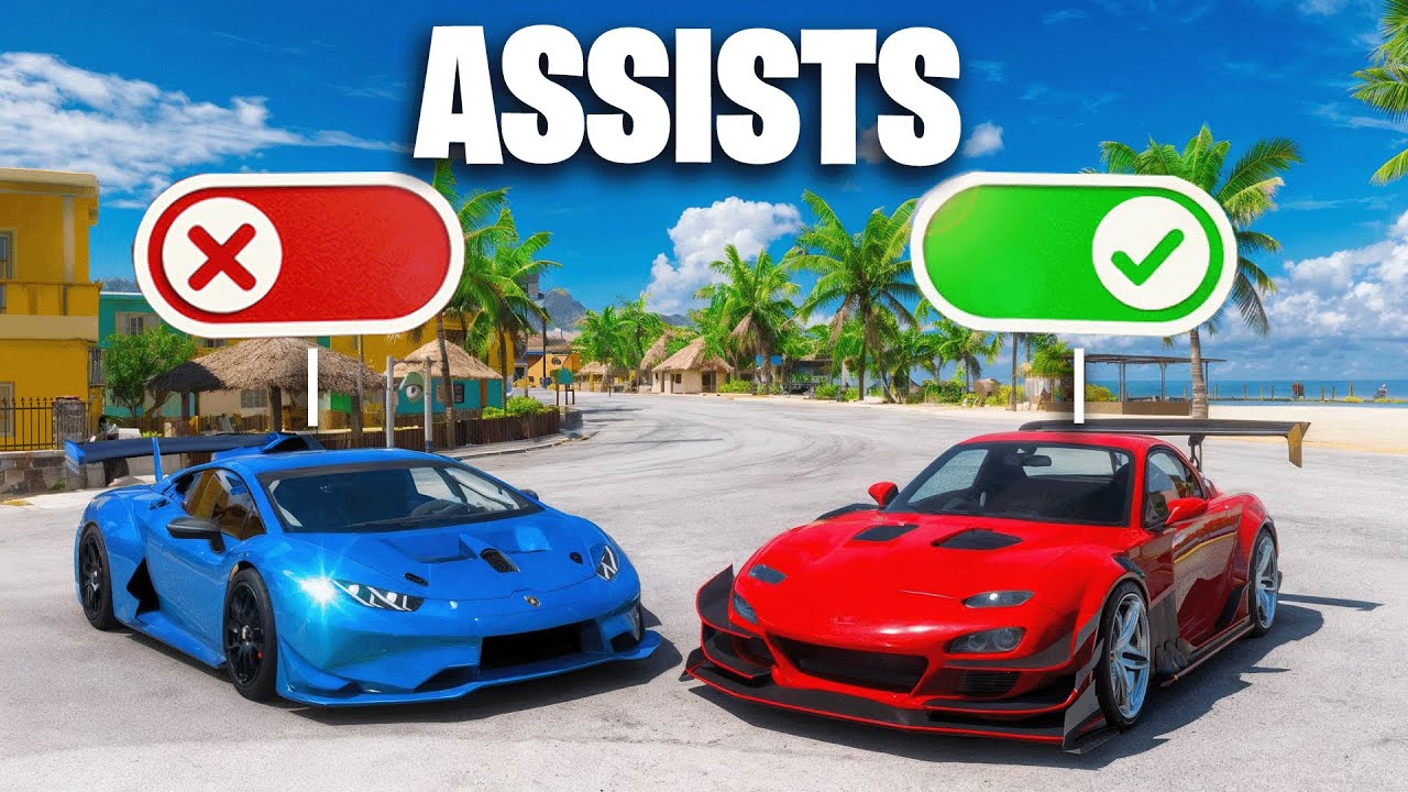 Do "Assists" Make You Faster in Forza? (ft. Goosiest)