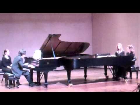 Mozart Double Sonata in D Major, Mov. 1 - Charlie ...