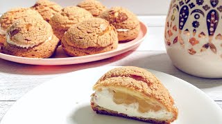 How to Make Lychee Boba Cream Puffs