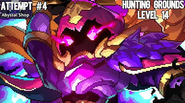 STOP WITH THE DOUBLE FIRE BOSSES PLEASE... | HUNTING GROUNDS - LEVEL 14 | MY HEROES: DUNGEON RAID