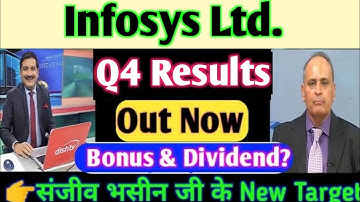 Infosys q4 results 2023 | infosys share latest news | infosys results today