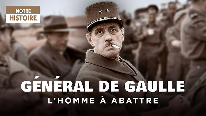 De Gaulle, l'homme à abattre : 30 ans de guerre secrète contre les États-Unis - Documentaire - AMP