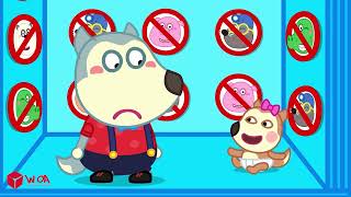 No No, Lucy Is Mine Wolfoo Kids Stories About Baby Cartoon For Kids