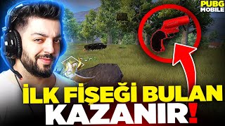 İLK FİŞEĞİ BULAN KAZANIR !!Pubg mobile