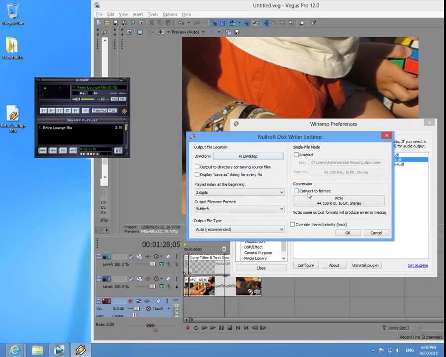 Fix "None of the files dropped on Vegas Pro could be opened" error