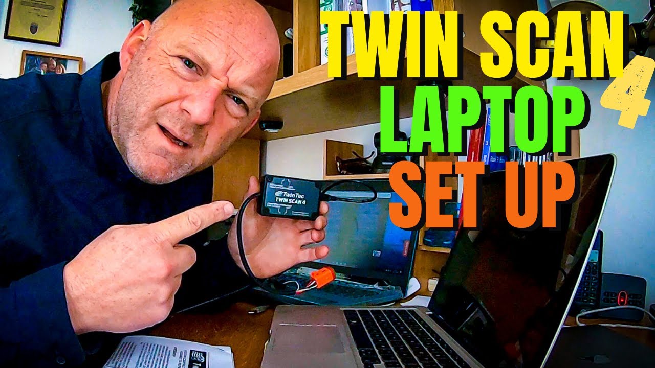 How To Set Up Daytona Twin Tec Twin Scan 4 On A Laptop | H-D M8