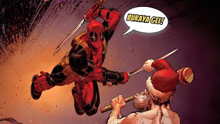 Deadpool Noel Babayı Öldürmeye Çalışıyor