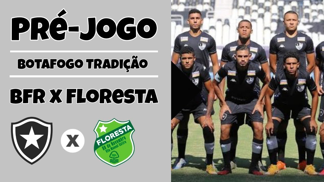 LIVE PRÉ-JOGO - Botafogo x Floresta - Quartas de final Copa do Brasil ...