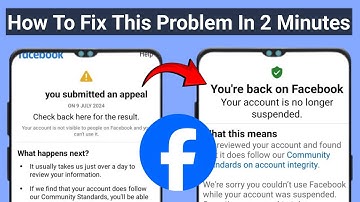 How to solve you submitted an appeal facebook problem | FB submitted an appeal problem solved
