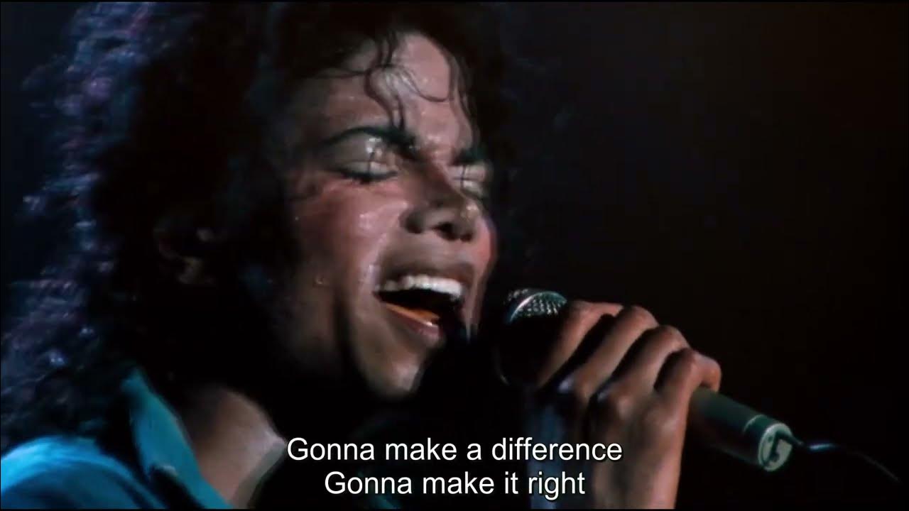 Michael Jackson Man In The Mirror [Lyrics] YouTube