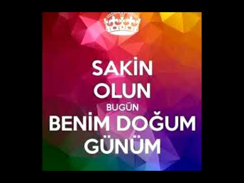 Bugün benim Doğum günüm 🎁🎁🎁🎂🎂🎂👏👏👏☺☺☺