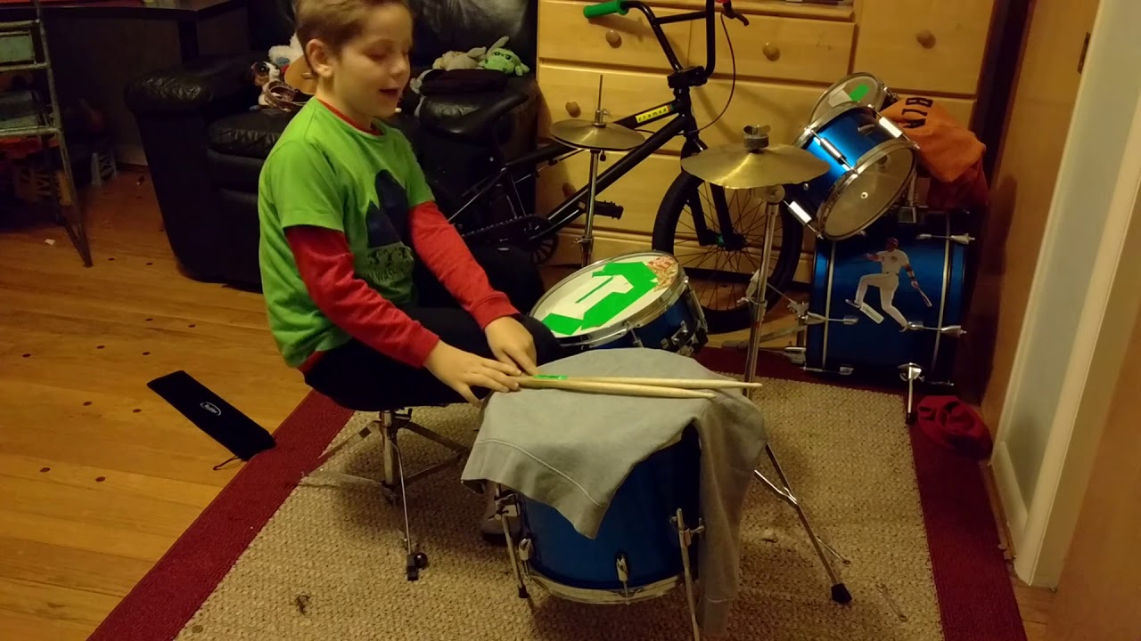 How to Do a Very Simple Drum Beat for Beginners YouTube