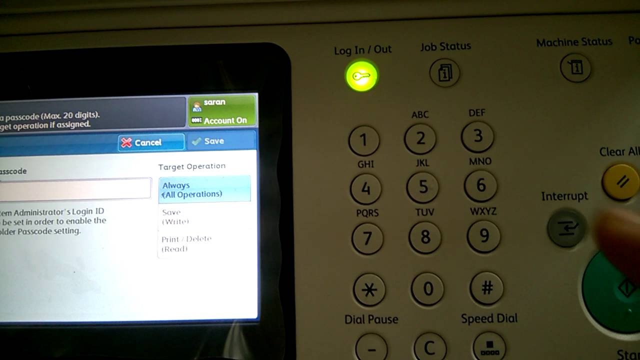 2. SCAN Store to Folder FUJI XEROX DC V2060 part1 YouTube