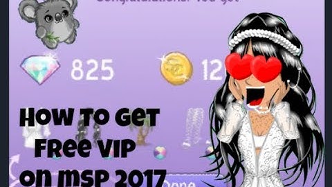 HOW TO GET FREE VIP ON MSP 2017-2018