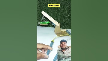 Mini hydraulic crane with syringe #experiment​ #project​ #short​