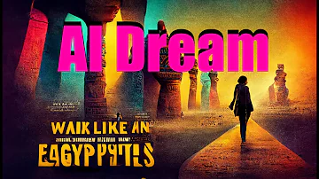 Walk Like an Egyptian dreamed by an AI (Lyrics)