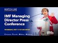 IMF Managing Director Press Conference