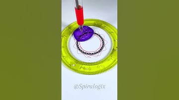 My new Spirograph Design ✍️ #spirograph #satisfying #art #spirographdrawing #trending #shorts