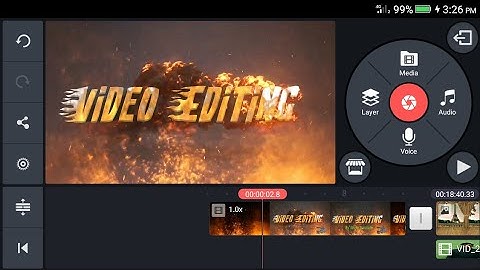 How to make 3D intro on android with Kinemaster for yotube videos by Abrar Hussain