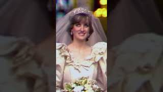 Princess Diana On The Day Of Her Wedding | #royalfamily #royalwedding