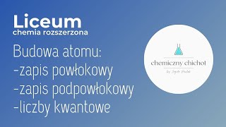 LICEUM Budowa atomu - zapis powłokowy, podpowłokowy, liczby kwantowe