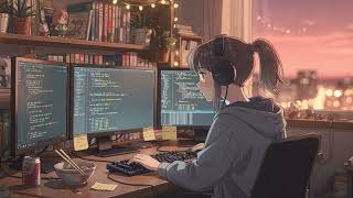 lofi coding radio 🎧 chill beats to code / study / focus to ~ snowy night session