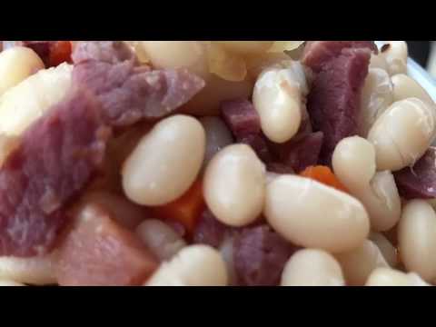 Navy Bean Soup Recipe - How to Make Ham and Navy Bean Soup